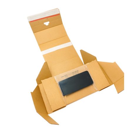FixBox 150x100x55mm Pudełko z elastyczną folią zabezpieczającą telefon
