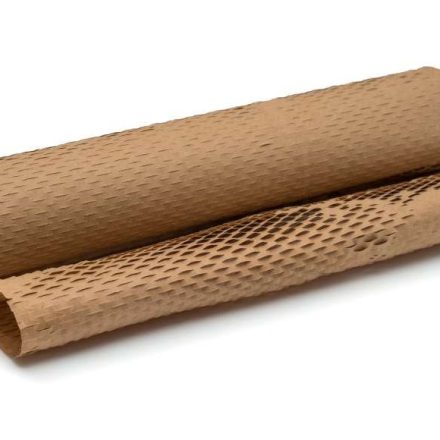 Papier kraft nacinany do pakowania brązowy 40 cm x 25 m 70 g/m2
