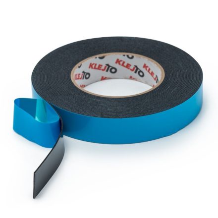 Taśma klejąca dwustronna piankowa montażowa czarna 25 mm x 10 m
