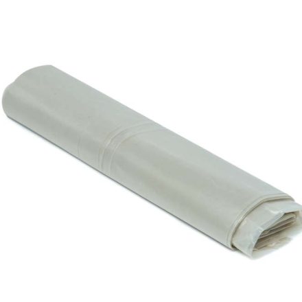 Mocne grube worki na śmieci LDPE 120l bezbarwne 80 um, 10 szt.