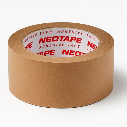 Taśma papierowa pakowa Solvent NEOTAPE brązowa 48mm/45m do kartonów