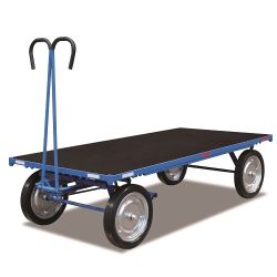 Wózek ręczny platformowy ZU-05102 1000 x 700 mm 700 kg z hamulcem