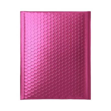 Koperta bąbelkowa ochronna metaliczna E15 220x265mm ciemnoróżowa
