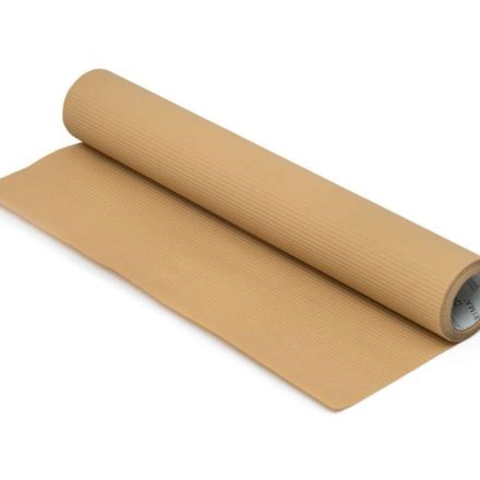 Papier karbowany ozdobny brązowy w rolce 50 cm x 10 m do prezentów