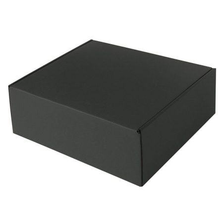 Karton wykrojnikowy 450x370x135 mm (zew.) czarny - pudełko fasonowe