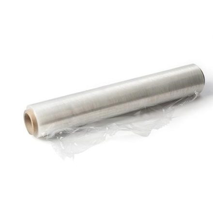 Folia spożywcza stretch transparentna 300 mm x 100 m 0,45 kg