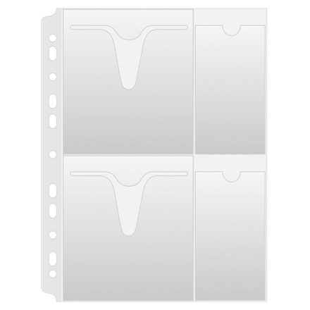 Koszulki na CD/DVD transparentne do segregatora Donau A4 PP 25 szt.