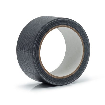 Mocna taśma DUCT naprawcza klejąca wodoodporna czarna 50 mm x 25 m