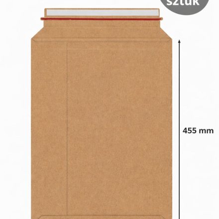 Koperta kartonowa A3 321x455 mm sztywna brązowa 10 szt. do wysyłki