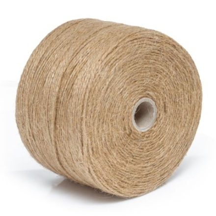 Sznurek jutowy szpagat naturalny 2 mm 1 kg do dekoracji 380 m