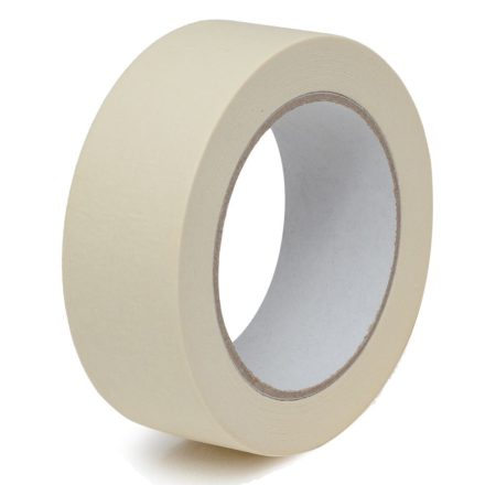 Taśma papierowa lakiernicza maskująca 38 mm x 50 m biała odporna na UV