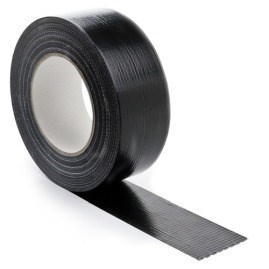 Taśma naprawcza DUCT uniwersalna czarna 170um 48mm x 50m