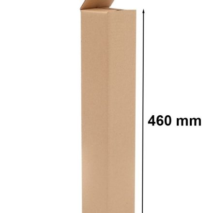 Karton wykrojnikowy tuba kartonowa na plakat 460x80x80 mm A2 brązowy