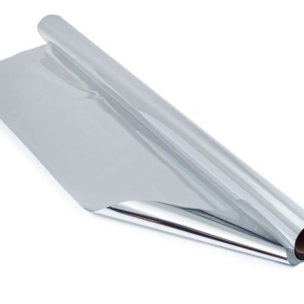 Arkusze foliowe metalizowane srebrne 50x70 cm do pakowania, 50 szt.