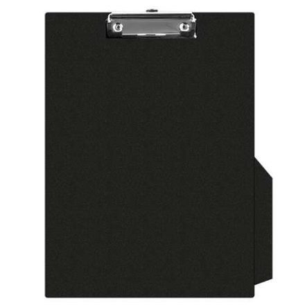 Clipboard Q-CONNECT deska z klipem A4 z kieszonką PVC czarny