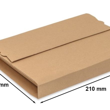 Owijka kartonowa na książkę Roll Box XS 210x150x60mm Multimail brązowa