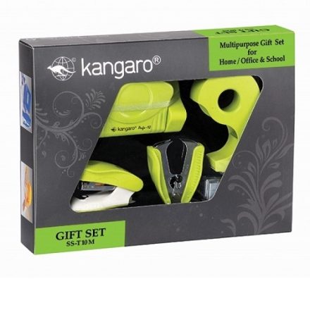 Zestaw biurkowy Kangaro SS-T10M 5w1, akcesoria biurowe Gift Box