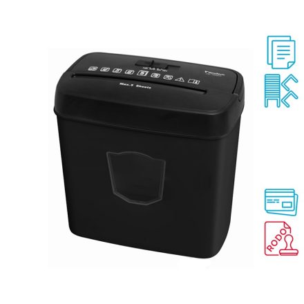 Niszczarka ścinkowa do dokumentów Verotech VS-1005CC 4x35 mm 5 kartek
