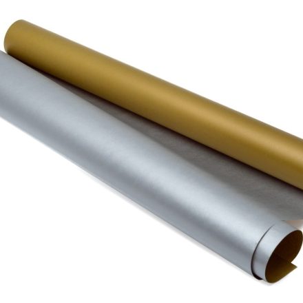 Papier Pakowy Kraft Złoto-Srebrny 70cm-25m 60g