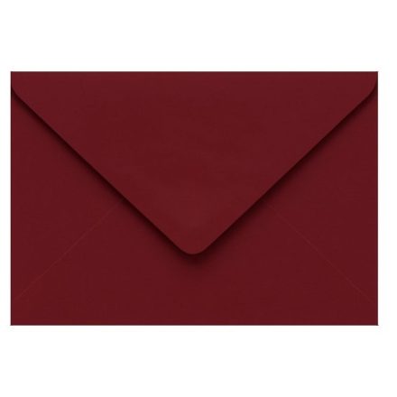 Koperty B6 Bordowe Burgundowe 120g 10 sztuk - Idealne na Zaproszenia