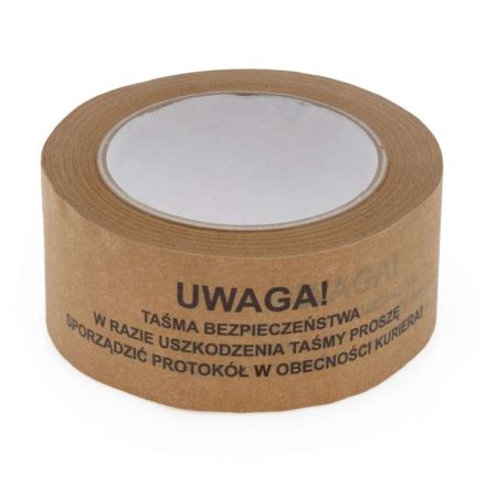Taśma Papierowa Bezpieczeństwa 50mm/45m