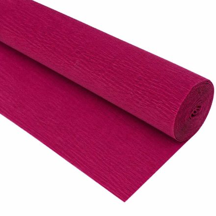 Krepina Włoska 180g Burgundowa 50cm/250cm Ozdobna Cartotecnica Rossi