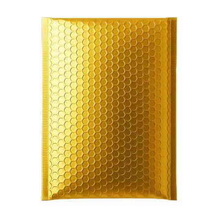 Koperta bąbelkowa metaliczna ochronna G17 230x324 mm złota 1 szt.