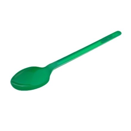 Łyżki jednorazowe plastikowe zielone 16,5 cm 3,2 g 20 szt.