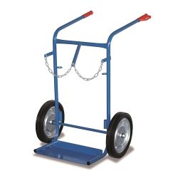 Taczka transportowa wózek do 2 butli gazowych stalowych FK-1300