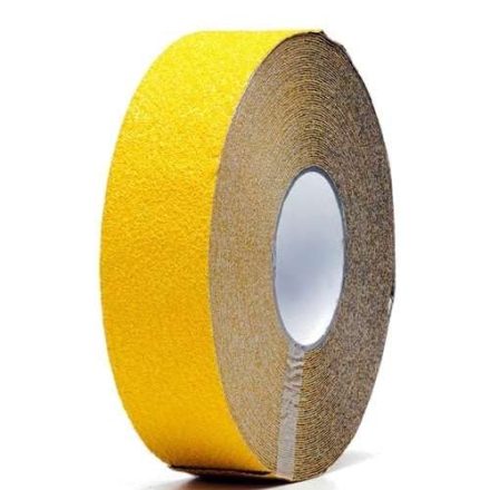 Taśma antypoślizgowa samoprzylepna na schody 50 mm x 18 m żółta
