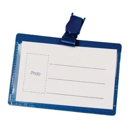 Identyfikatory biurowe z zawieszką na kartę 98 x 68 mm, 10 szt.