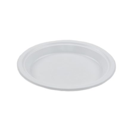 Talerz jednorazowy z polistyrenu PS 24 cm płaski biały 50 szt.