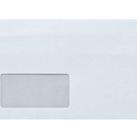 Koperty DL 220 x 110 mm białe samoklejące SK z lewym oknem 1000 szt