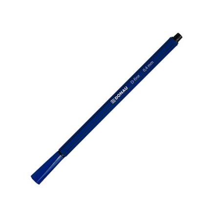 Cienkopis Donau D-Fine niebieski 0,4 mm z fibrową końcówką 1 szt