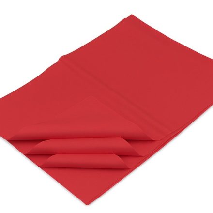 Bibuła ozdobna 20g 50x70cm Czerwona – papier prezentowy – 50 arkuszy