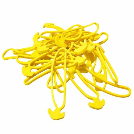 Gumki Zaczepowe Żółte LFL70X3mm FI45 - 1kg Gumki Recepturki Haczykowe