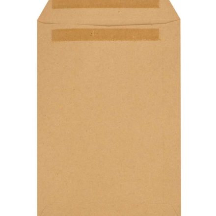 Koperty papierowe C5 brązowe samoprzylepne SK 162x229 mm 50 szt