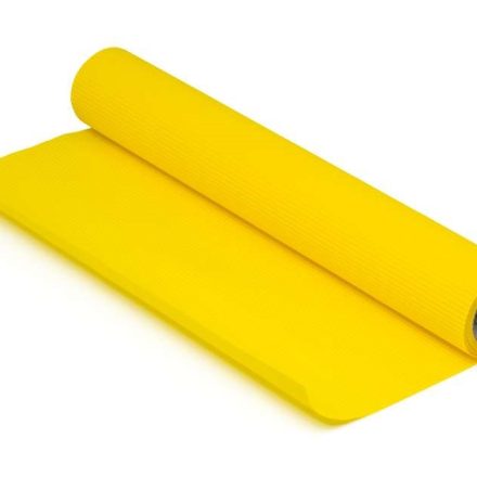 Papier karbowany ozdobny cytrynowy 50 cm x 10 m do dekoracji DIY