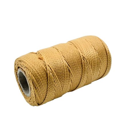 Sznurek murarski złoty skręcany 40 m, linka murarska 1,6 mm