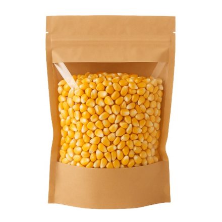Doypack ECO KRAFT z dużym oknem 250 ml - papierowe woreczki 100 szt.