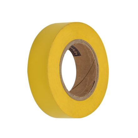 Taśma izolacyjna PVC żółta do kabli i przewodów 19mm x 20m