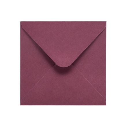 Koperty Kwadratowe K4 Bordowe 120g 10 sztuk - Eleganckie Koperty