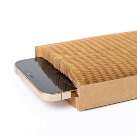 Papierowy rękaw z plastra miodu 20 cm Flexi-Hex Air Kraft Recycled