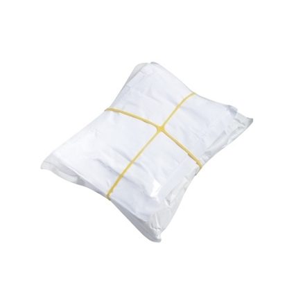 Gumki recepturki krzyżowe kauczukowe 100 mm x 1,5 x 4 mm żółte 1 kg