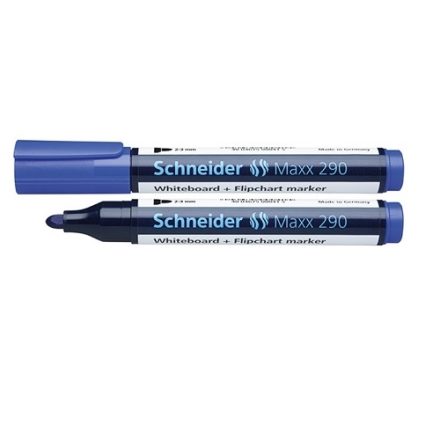 Marker do tablic Schneider Maxx 290 okrągły 2-3 mm niebieski 1 szt