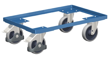 Euro-wózek transportowy platformowy bez rozbudowy 250 kg 630 x 420 mm