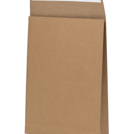 Koperta kartonowa z paskiem kleju 320x450x80mm brązowa 220g 10 szt.
