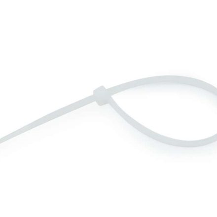 Opaski zaciskowe kablowe trytytki 200 x 4,8 mm białe 100 szt.