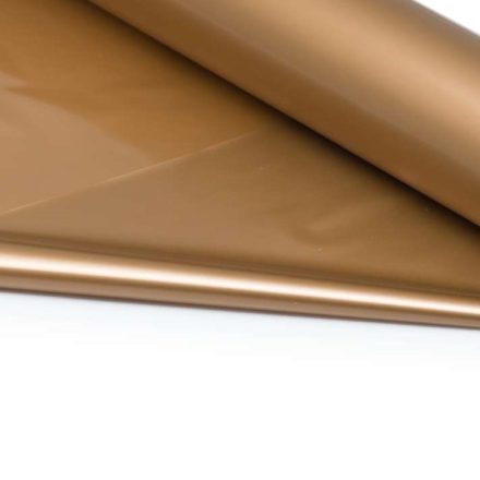 Folia celofanowa dekoracyjna w rolce 100 cm x 25 mb złoty mat 30 um