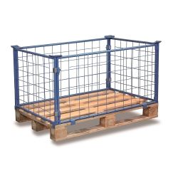 Nadstawka paletowa TYP62 stalowa siatkowa składana 1200x800x400 mm